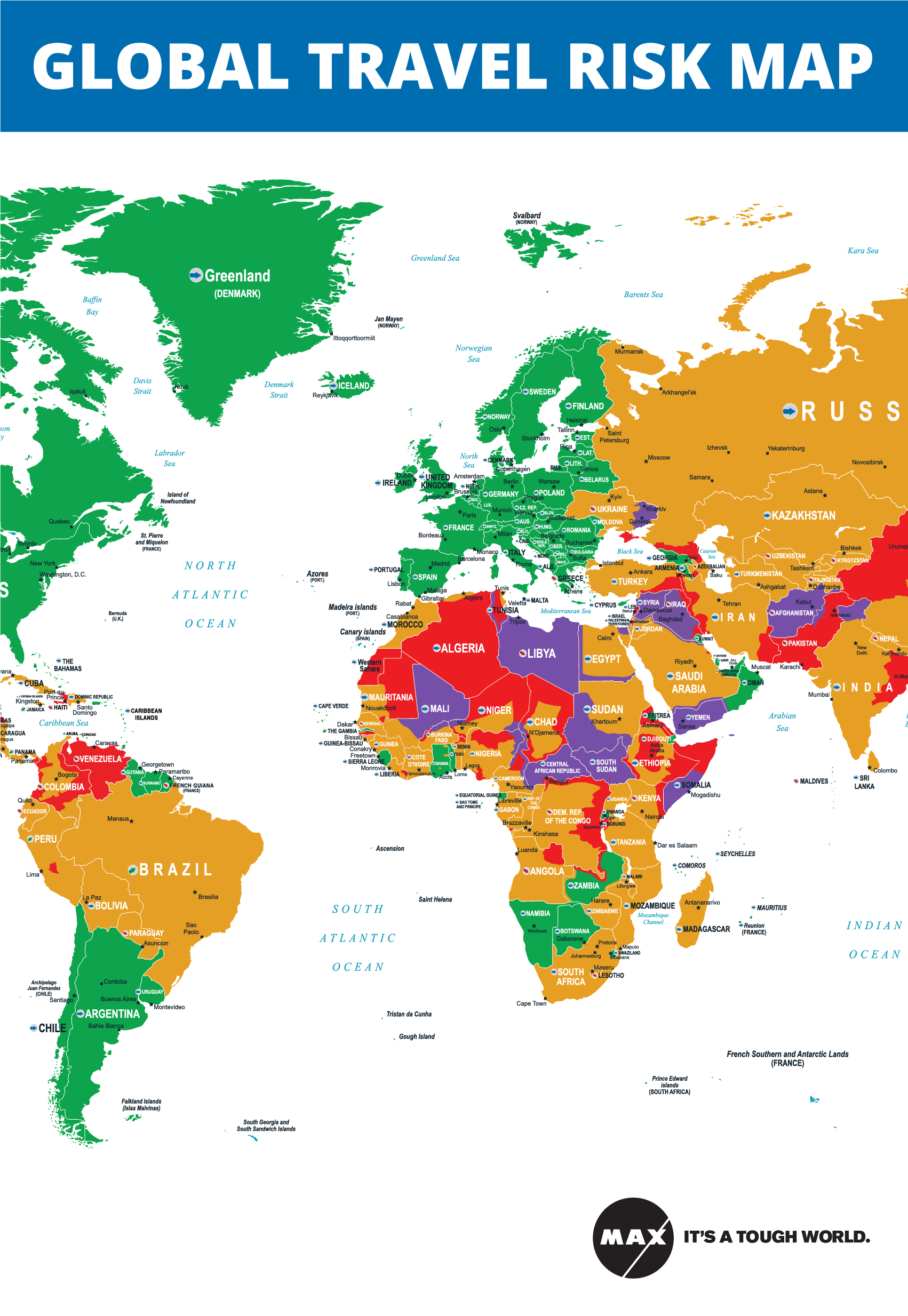 Global Travel Risk Map